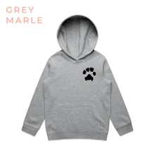 Load image into Gallery viewer, Custom Paw Print Kid&#39;s Hoodie
