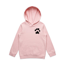 Load image into Gallery viewer, Custom Paw Print Kid&#39;s Hoodie
