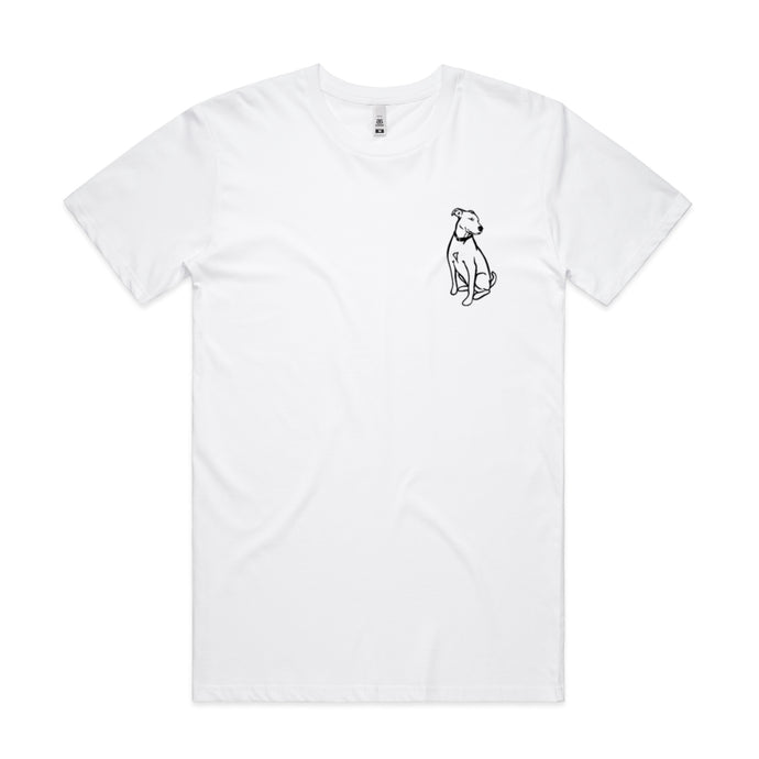 Little Rover Custom Pet Tee White