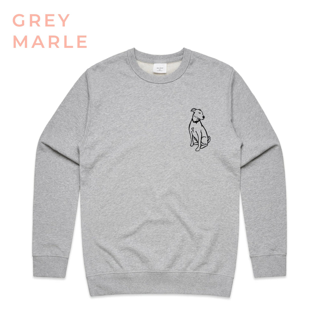 Little Rover Custom Pet Crew Grey Marle Example