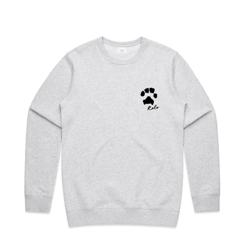 Custom Paw Print Crew