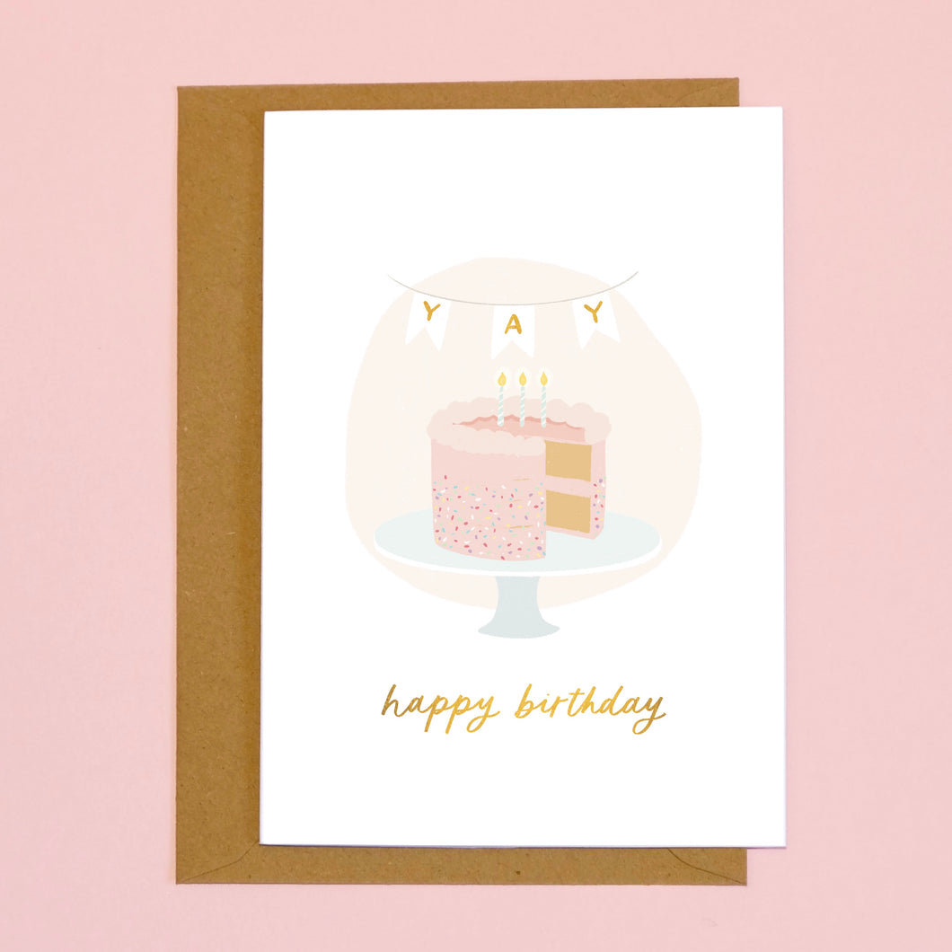 Birthday Cake Card