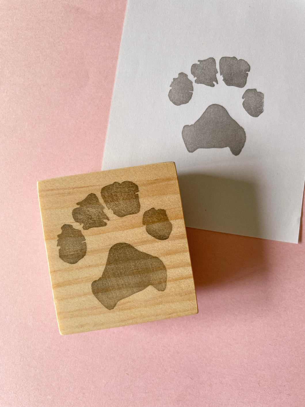 Little Rover Custom Paw Print Stamp